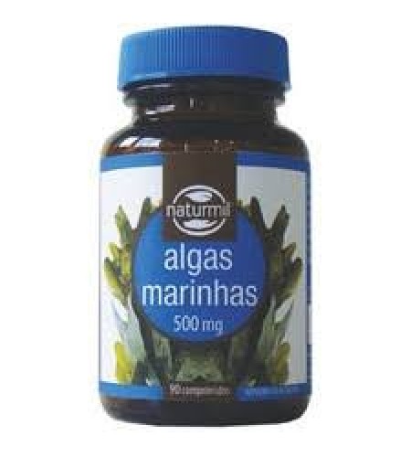 Algas marinhas 500 mg - 90 comprimidos - Naturmil